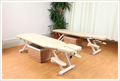 施術ベッド写真